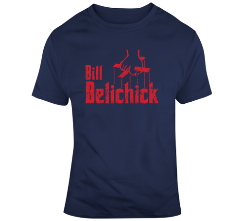 Bill Belichick The GodFather New England Coach Football Fan T Shirt - 1019731398