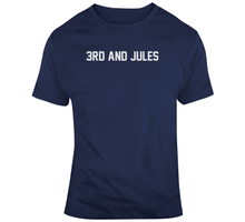Load image into Gallery viewer, Julian Edelman 3rd And Jules New England Football Fan T Shirt - 1051453967