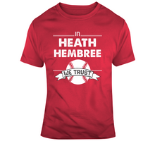 Load image into Gallery viewer, Heath Hembree We Trust Boston Baseball Fan T Shirt - 1162155803