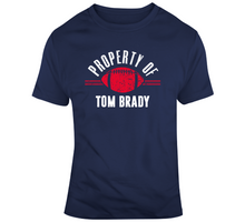 Load image into Gallery viewer, New England Property Of Tom Brady Football Fan T Shirt - 1174305684