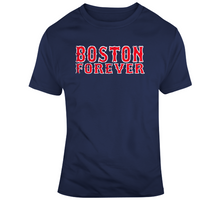 Load image into Gallery viewer, Boston Forever Baseball Fan Distressed T Shirt - 1334117017