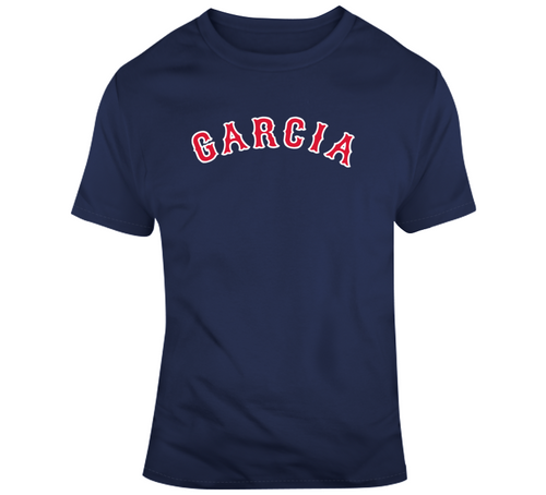 Boston Faithful Garcia Baseball Fan Navy T Shirt - 1567863924