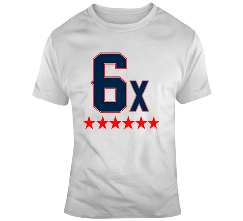 6 Time World Champs New England Football T Shirt - 161137379