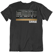 Load image into Gallery viewer, Boston Fenway Scoreboard Savage 19 to 3 New York Beat Down Baseball Fan T Shirt - 183323856