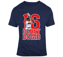 Load image into Gallery viewer, Andrew Benintendi Benny Bomb Boston Baseball Fan T Shirt - 1983929989