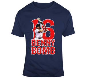 Andrew Benintendi Benny Bomb Boston Baseball Fan T Shirt - 1983929989