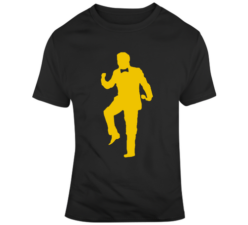 Boston Rene Rancourt Silhouette Fist Pump Hockey Fan T Shirt - 2069988979