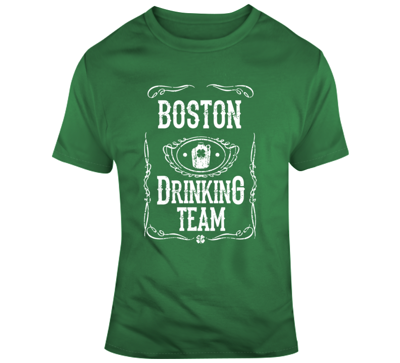 Boston Drinking Team St Pat's T Shirt - 2160658007