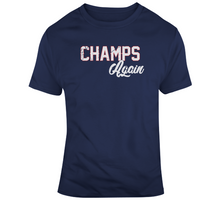 Load image into Gallery viewer, Champs Again New England Football Fan T Shirt - 2369460031