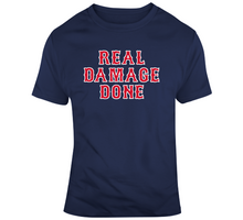 Load image into Gallery viewer, Real Damage Done Boston Baseball Fan T Shirt - 2448342011