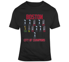 Load image into Gallery viewer, City Of Champions Boston Baseball Fan Champion Fan T Shirt - 2596809084