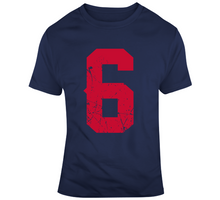 Load image into Gallery viewer, 6 Titles New England Football Fan T Shirt - 2622343960