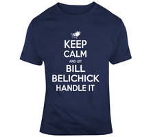 Load image into Gallery viewer, Bill Belichick Keep Calm New England Football Fan T Shirt - 2778662228