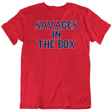 Load image into Gallery viewer, Savages In The Box Boston Baseball Fan V2 T Shirt - 2793908047