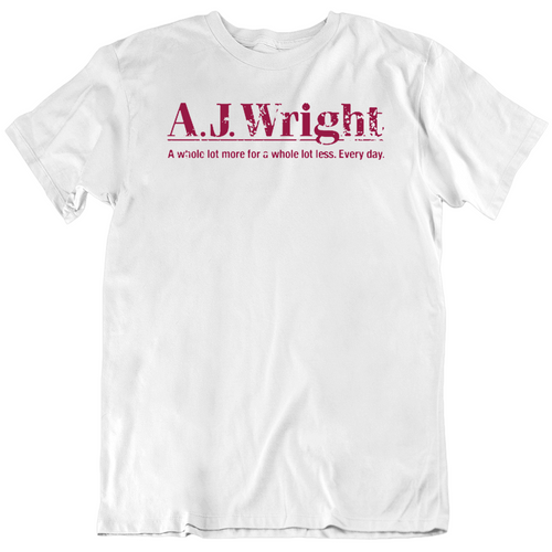 AJ Wright DEPARTMENT STORE Retro Distressed v2 T Shirt - 2795551634