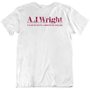 AJ Wright DEPARTMENT STORE Retro Distressed v2 T Shirt - 2795551634