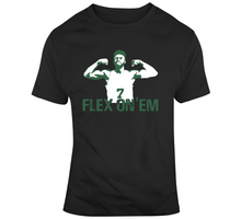 Load image into Gallery viewer, Jaylen Brown Flex On Em Boston Basketball Fan T Shirt - 2865832347