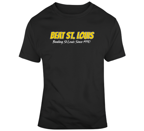 Beat St Louis Beating St Louis Since 1970 Boston Hockey Fan T Shirt - 2979969513