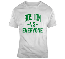 Load image into Gallery viewer, Boston Vs Everyone Boston Basketball Fan Distressed v3 T Shirt - 2995310697