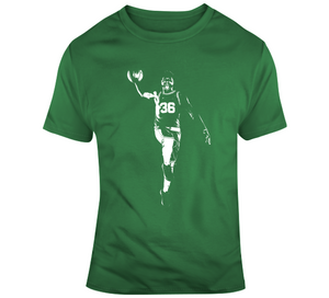 Boston Basketball Marcus Smart Silhouette Fan T Shirt - 3132394293