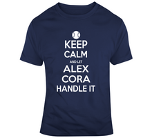 Load image into Gallery viewer, Alex Cora Keep Calm Boston Baseball Fan T Shirt - 342646184