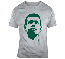 Load image into Gallery viewer, Coach Brad Stevens Big Head Silhouette Boston Basketball T Shirt - 372100715