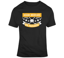 Load image into Gallery viewer, Adam McQuaid For President Boston Hockey Fan T Shirt - 3774347705