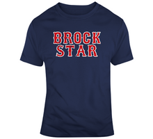 Load image into Gallery viewer, Brock Holt Brockstar Boston Baseball Fan T Shirt - 3921951514