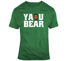 Load image into Gallery viewer, Guerschon Yabusele Yabu Bear Boston Basketball Fan T Shirt - 4051003949