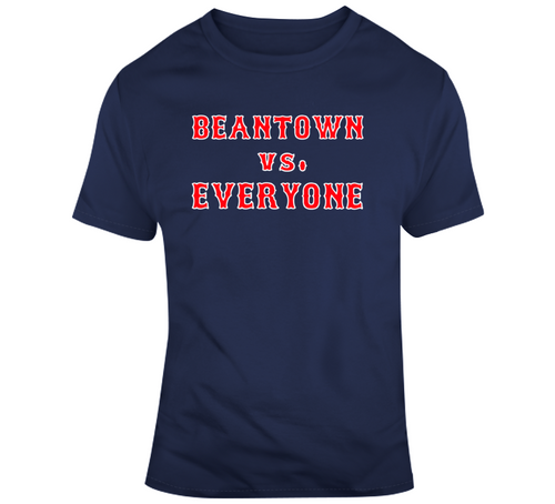 Beantown VS Everyone Boston Baseball Fan T Shirt - 4075226555