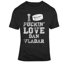 Load image into Gallery viewer, Dan Vladar I Love Boston Hockey Fan T Shirt - 4175577197