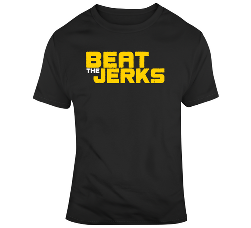 Beat the Jerks Boston Hockey Fan T Shirt - 4235053300