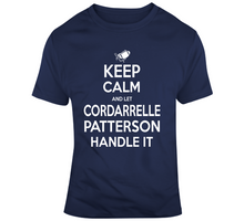Load image into Gallery viewer, Cordarrelle Patterson Keep Calm New England Football Fan T Shirt - 4321094660