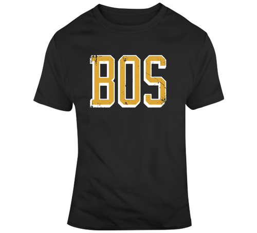 Boston Vintage BOS Hockey Fan T Shirt - 4397935427