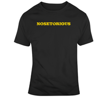 Load image into Gallery viewer, Brad Marchand Nosetorious Boston Hockey Fan T Shirt - 4458085947