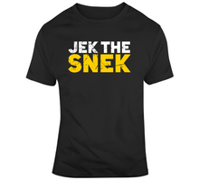Load image into Gallery viewer, Jek The Snek Jake Debrusk Boston Hockey Fan T Shirt - 4474619869