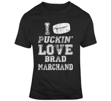 Load image into Gallery viewer, Brad Marchand I Love Boston Hockey Fan T Shirt - 4712017329