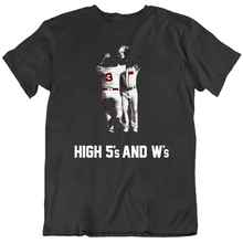 Load image into Gallery viewer, High 5s And Ws Boston Baseball Fan T Shirt - 4778762737
