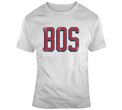 Boston Vintage BOS Baseball Fan  T Shirt - 4779722100