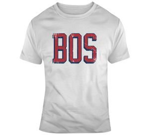 Boston Vintage BOS Baseball Fan  T Shirt - 4779722100