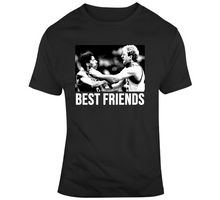 Load image into Gallery viewer, Larry Bird And Dr J Best Friends Boston Basketball Fan T Shirt - 4864917650