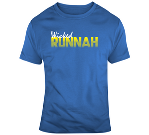 Boston Marathon inspired 26.2 miles City Wicked Runnah V4 T Shirt - 5047695240