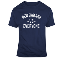 Load image into Gallery viewer, Dynasty New England Vs Everyone New England Football Fan Navy T Shirt - 5105114476