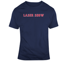 Load image into Gallery viewer, Dustin Pedroia Nickname Laser Show Boston Baseball Fan T Shirt - 5126885598