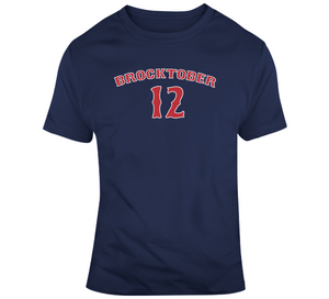 Brock Holt Brocktober 12 Boston Baseball Fan T Shirt - 5151597069