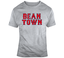 Load image into Gallery viewer, Beantown Boston Baseball Fan Distressed T Shirt - 5314177842