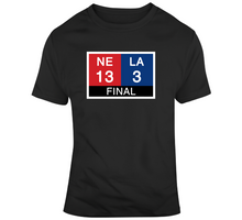 Load image into Gallery viewer, LIII Scoreboard New England Football Fan T Shirt - 5424494956