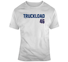 Load image into Gallery viewer, James Develin Truckload 46 Nickname New England Football Fan T Shirt - 556218213