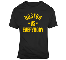 Load image into Gallery viewer, Boston Vs Everybody Hockey Fan Distressed T Shirt - 561200625