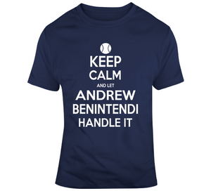 Andrew Benintendi Keep Calm Boston Baseball Fan T Shirt - 5619623518